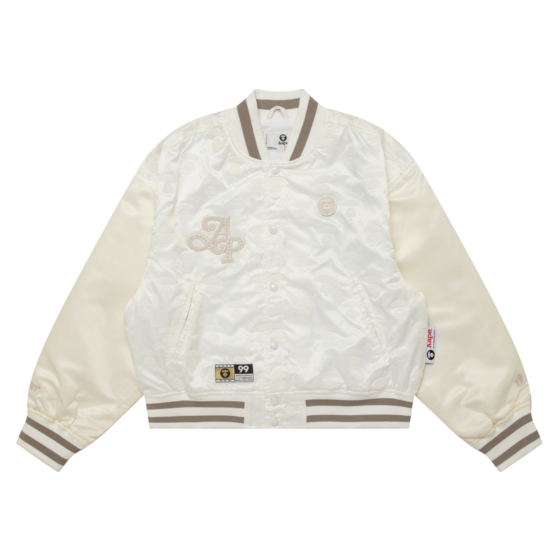 

Aape Куртка васи от *A Bathing APE® Moonface Logo, White WHX