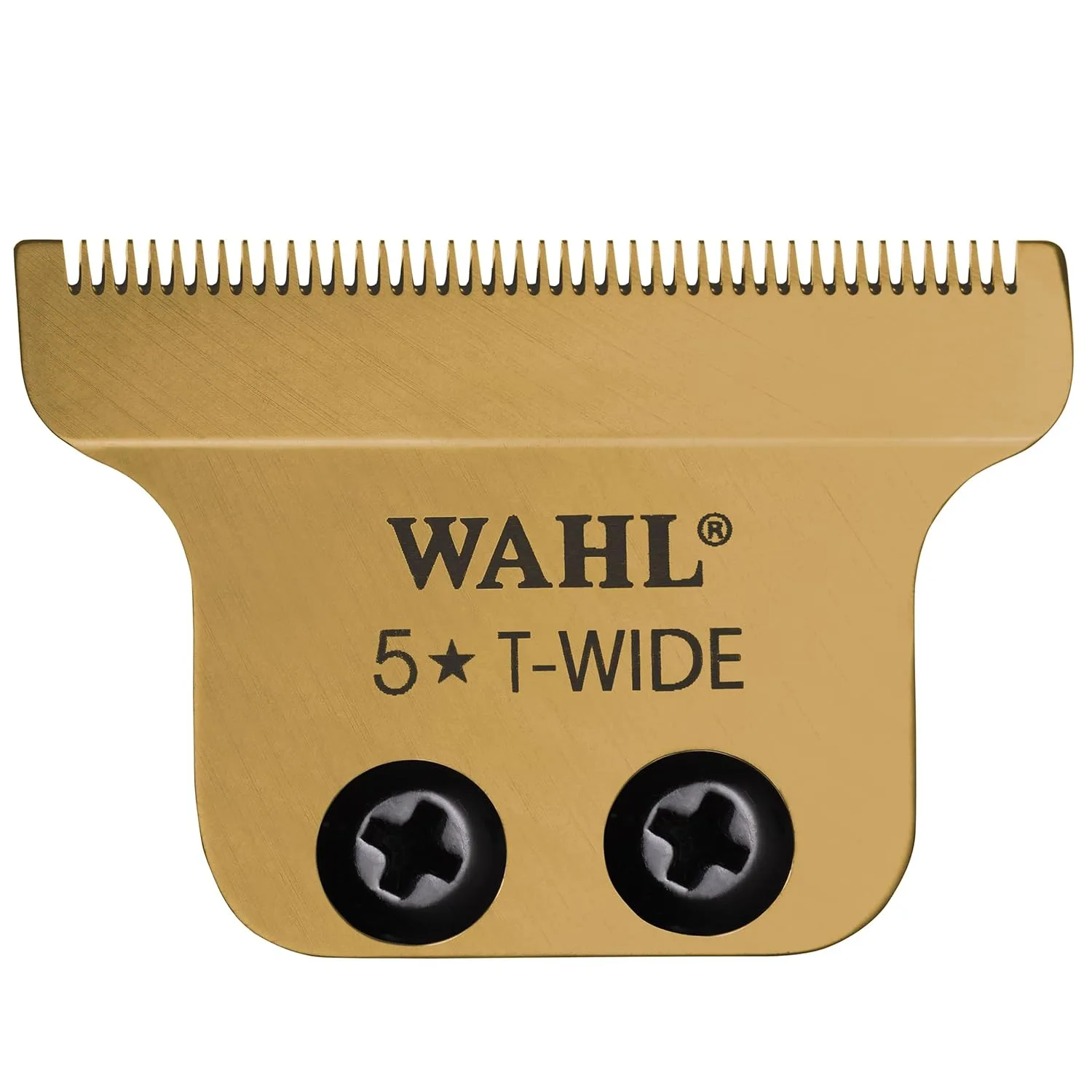Набор лезвий Wahl Professional T-Wide с золотым покрытием, регулируемая нулевая перекрытие, DLC- и титановое покрытие, подходит для беспроводных машинок для детейлинга Li, Gold