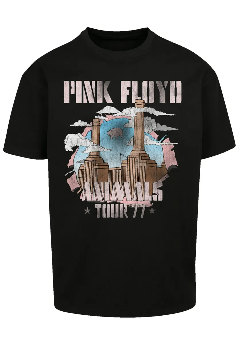 

Футболка F4NT4STIC "Pink Floyd Animal Factory", принт, черный