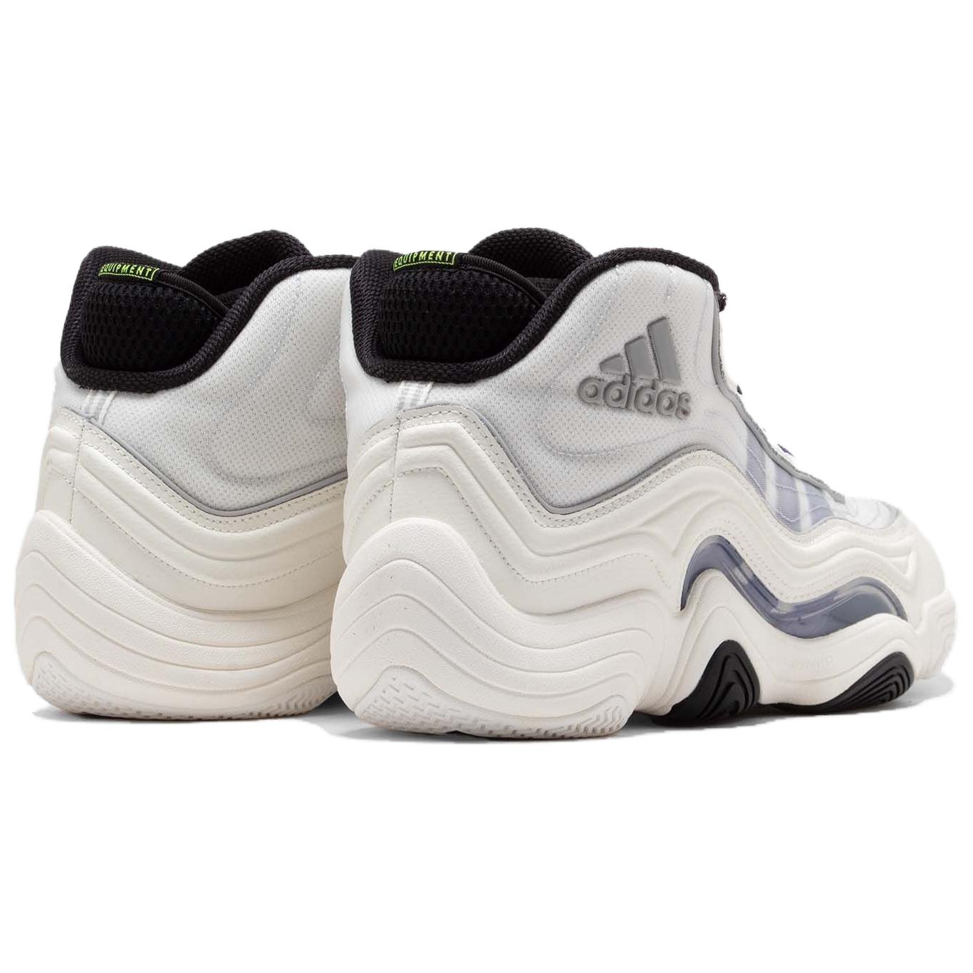 Бело-фиолетовая футболка Crazy 98 Home 2024 Adidas — фото 4