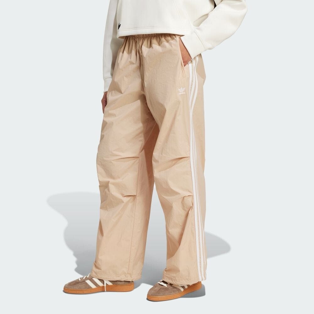 

Брюки Adidas 3-Stripes Woven Parachute Pants, цвет Magic Beige