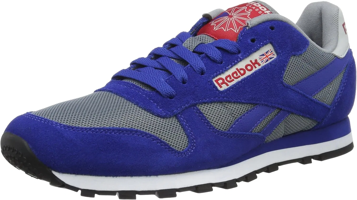Мужские классические спортивные кроссовки Reebok Classic Sport Clean, Blue Asteroid Dust Grey