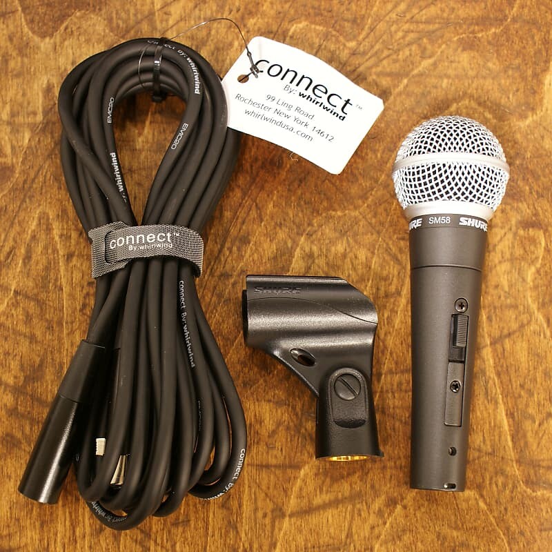 

Микрофон Shure SM58S Handheld Cardioid Dynamic Microphone with On / Off Switch