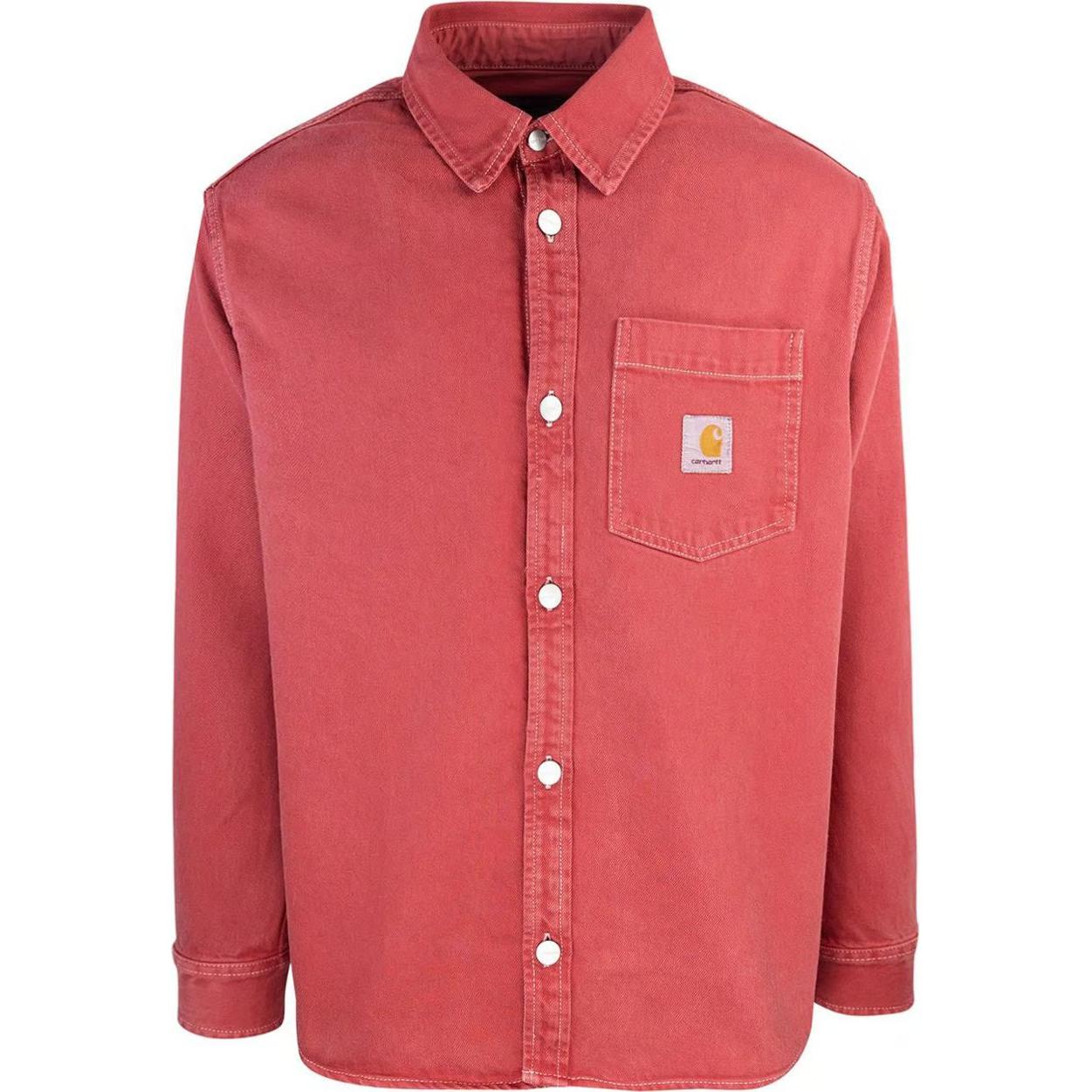 

Carhartt WIP Мужская красная рубашка