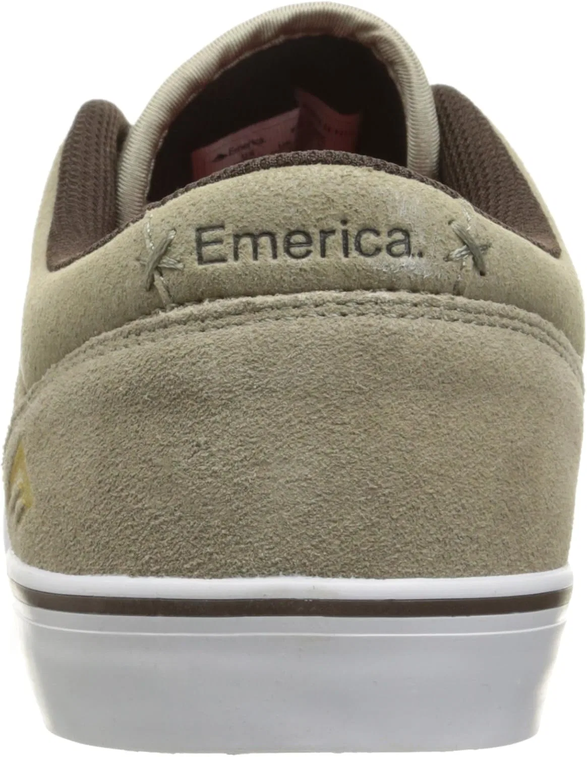 Мужские скейтбордные кроссовки Emerica The Herman G6 Vulc, Grey Warm Grey — фото 3