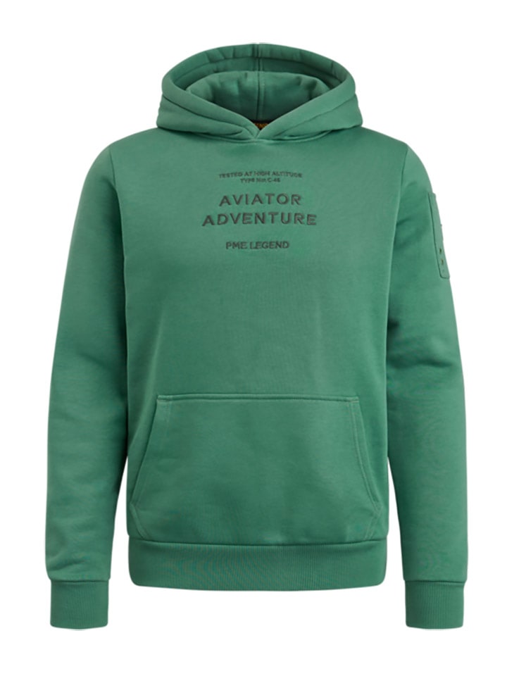 

Худи зеленого цвета PME Legend
