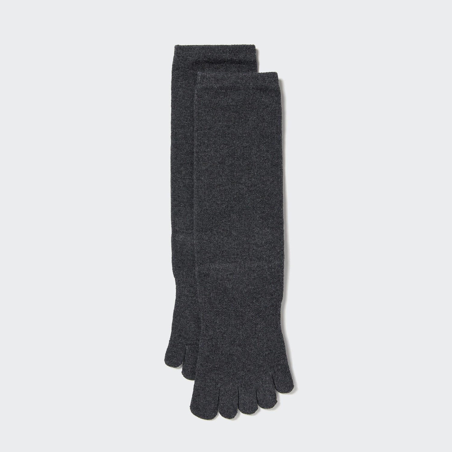 

Носки на палец UNIQLO, темно-серый