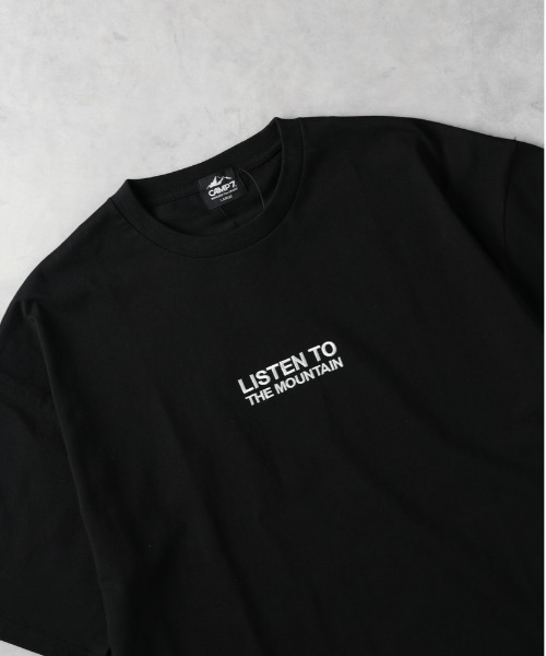 

Футболка с вышитым логотипом CAMP7, черный