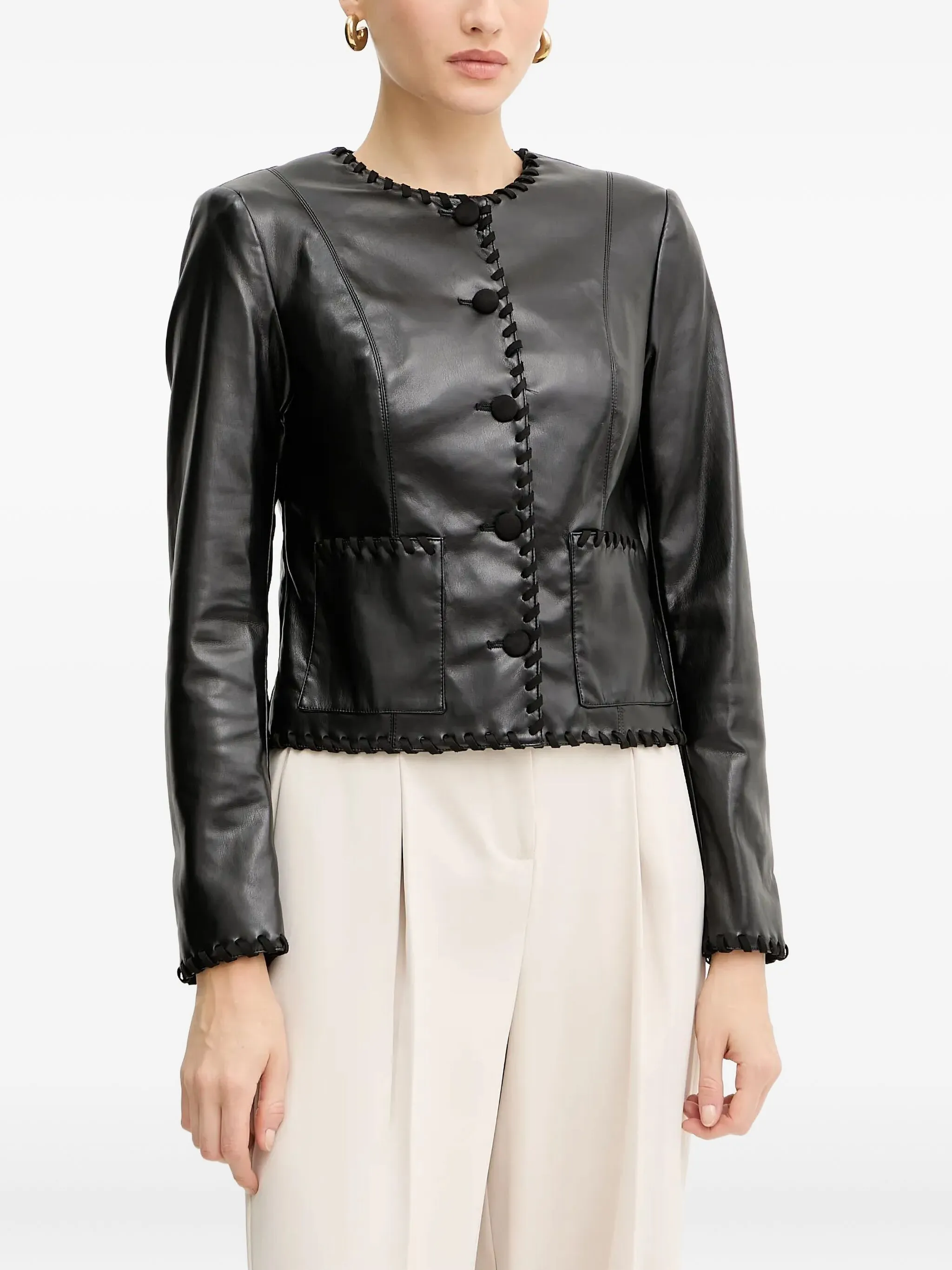 

Жакет на пуговицах Guess Usa, черный