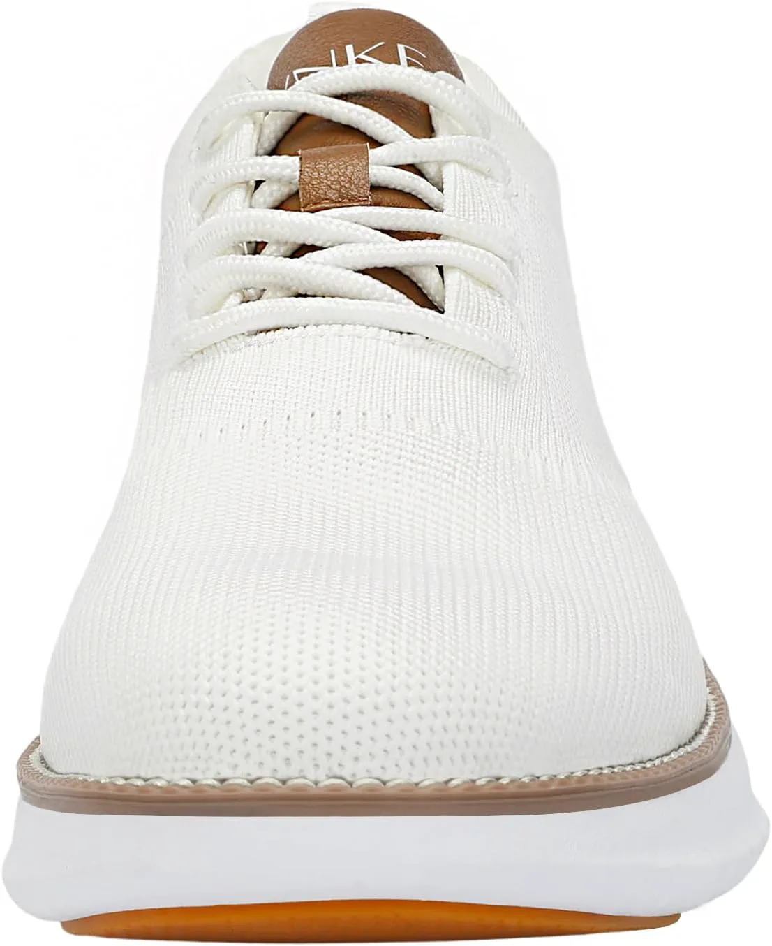 

Мужские сетчатые туфли на шнуровке, повседневные деловые оксфорды, легкие дышащие кроссовки для ходьбы, удобная обувь с толстой подошвой, теннисная обувь SVNKE, белый