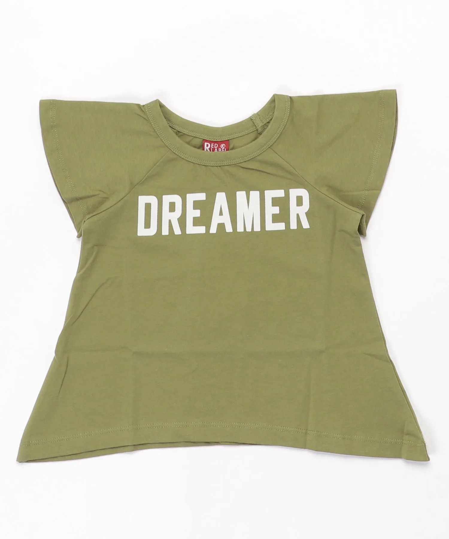 Детская футболка RED LABEL DREAMER с принтом хаки