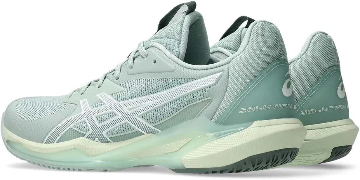 Кроссовки теннисные ASICS Solution Swift FF 2 Clay, Lichen Rock White — фото 2