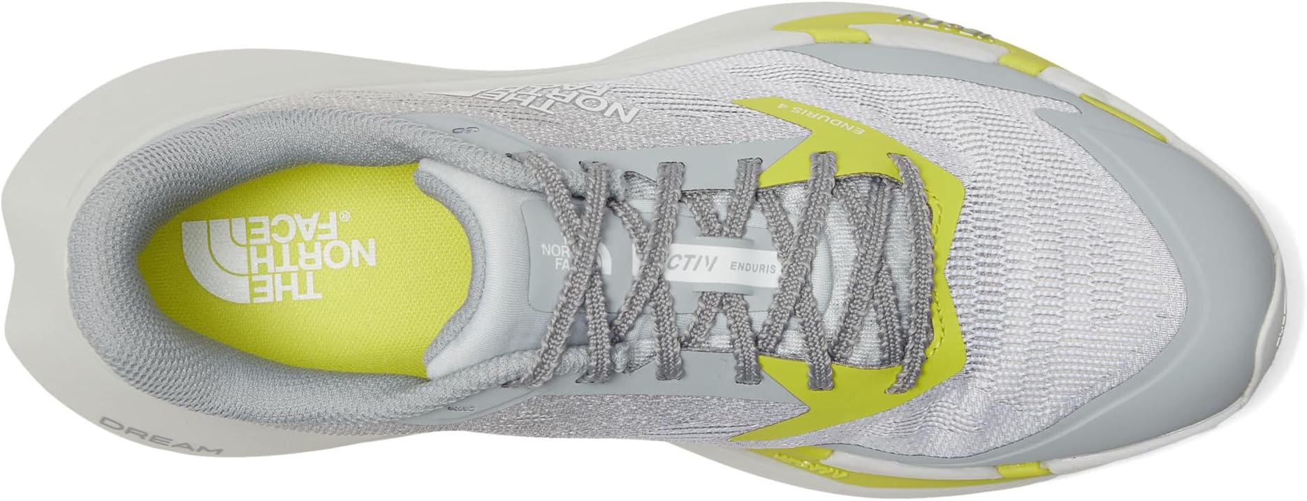 Кроссовки The North Face VECTIV Enduris 4, цвет High-Rise Grey/Sulphur Spring Green — фото 2