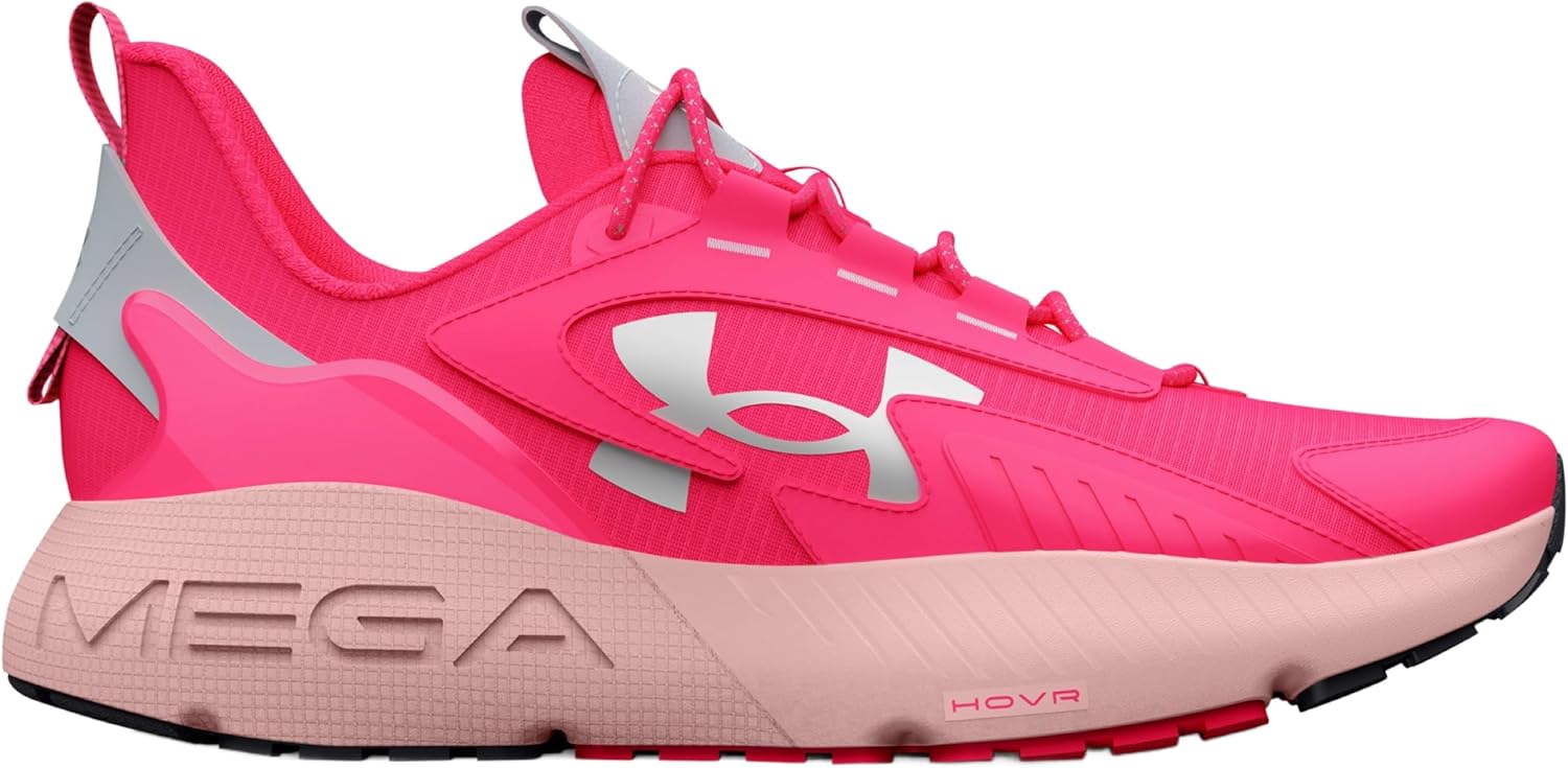 

Under Armour мужские кроссовки UA HOVR Mega 2 Mvmnt Athletic, Reflective/Pink Shock/Retro/603