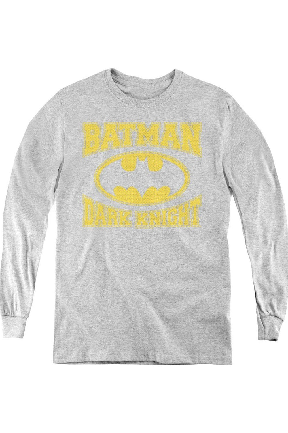 

Футболка с длинным рукавом для детей Batman Dark Knight Gildan, Athletic Heather