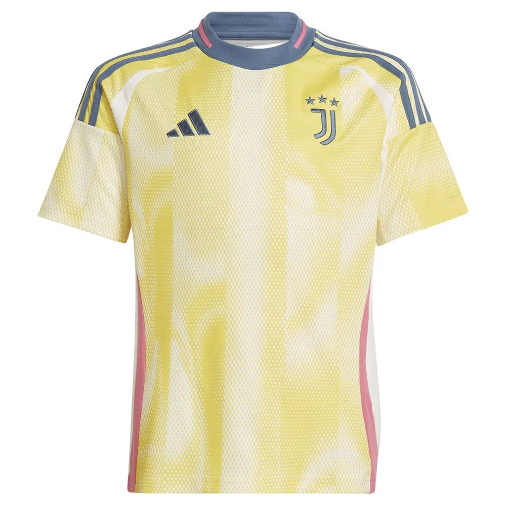 Футболка с коротким рукавом adidas Juventus 24/25 Away junior, желтый — фото 3