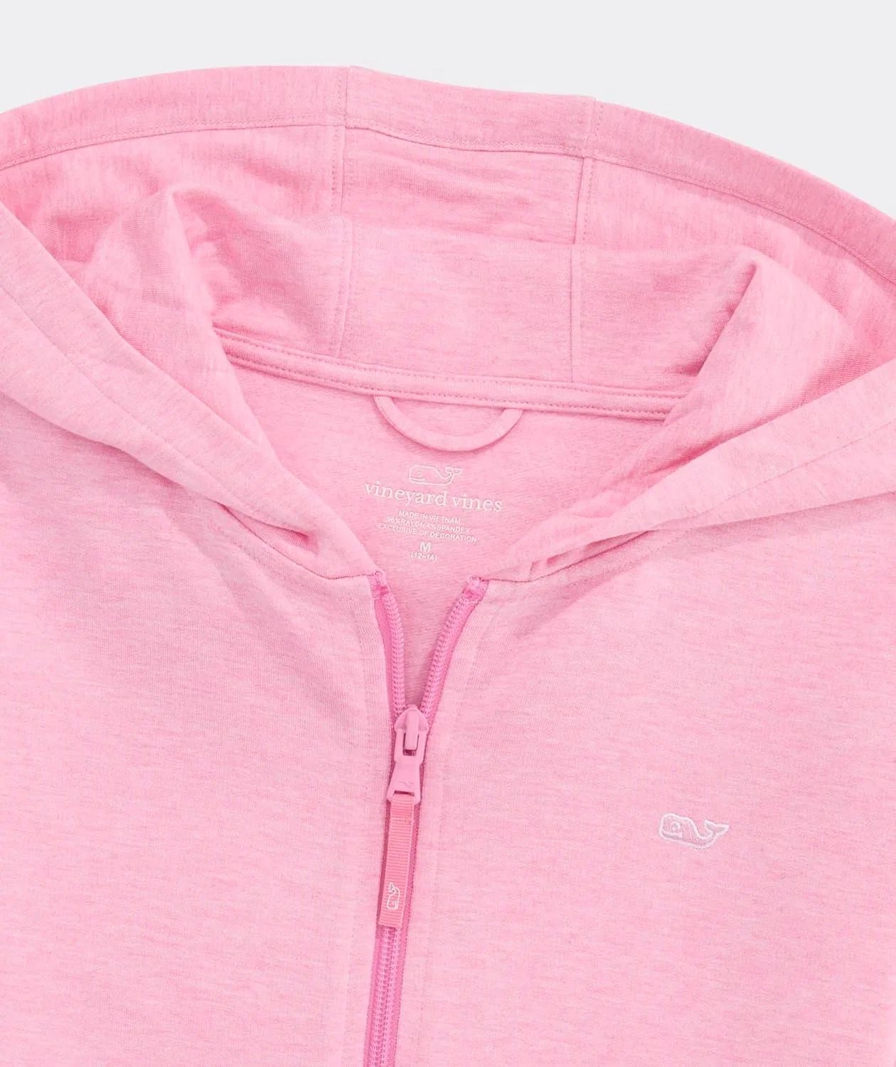 Детская футболка с капюшоном vineyard vines, Bahama Breeze Heather — фото 3