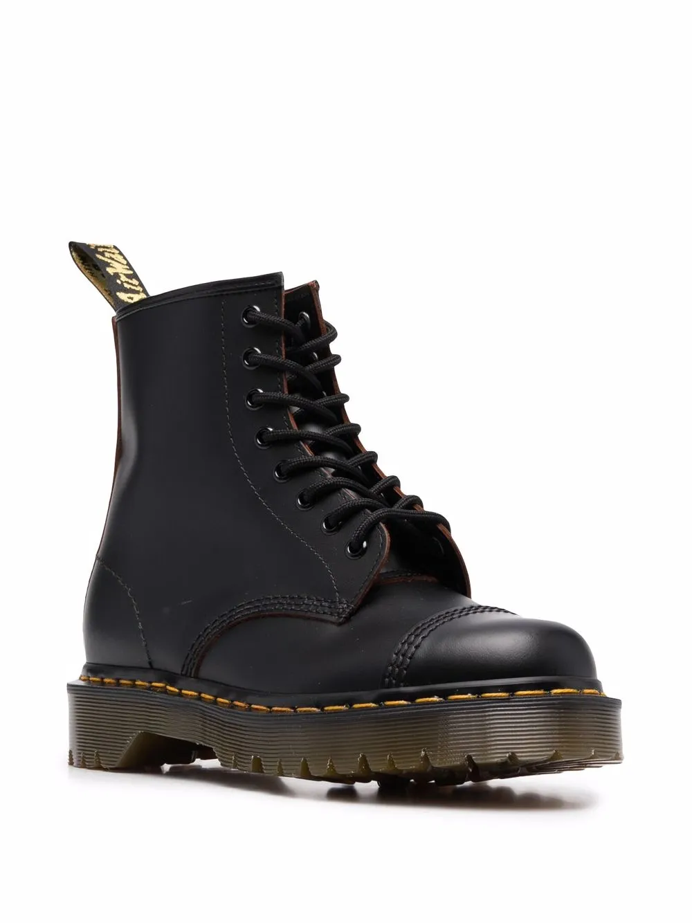 Мужские ботинки Dr. Martens Bex кожаные на шнуровке, черный — фото 2
