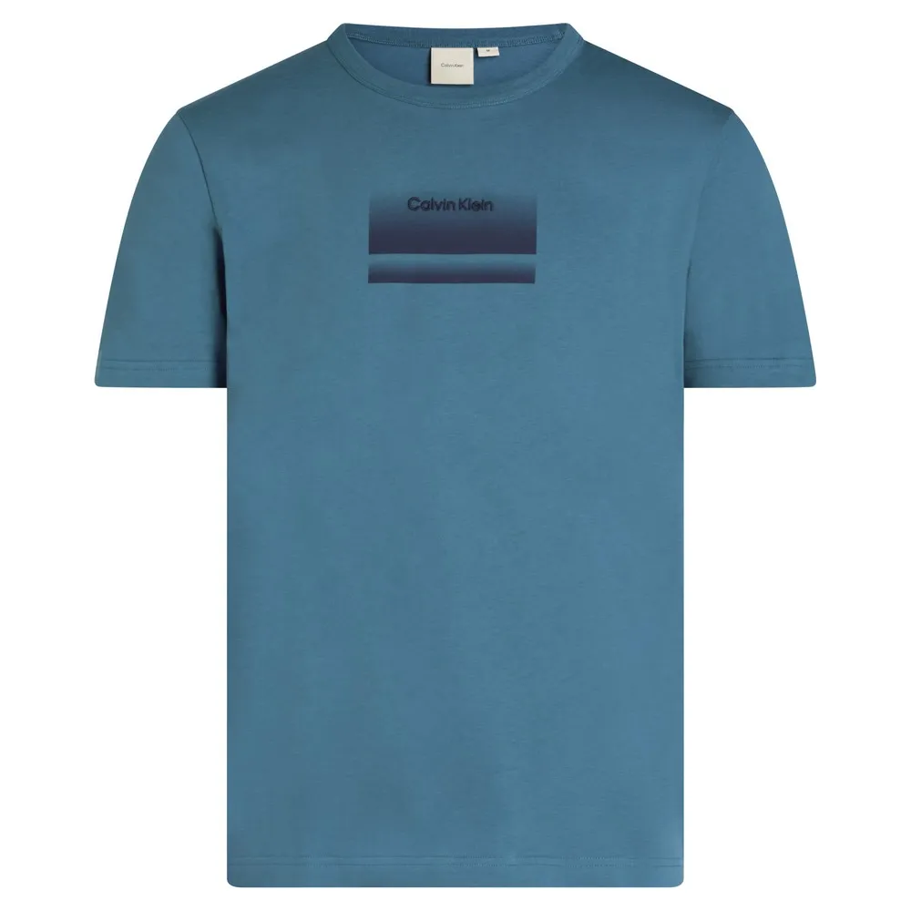 

Футболка Calvin Klein Gradient Logo, синий