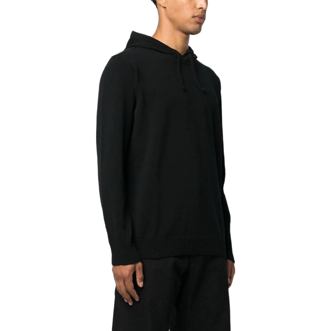 Толстовка мужская Stone Island с логотипом, черный — фото 4