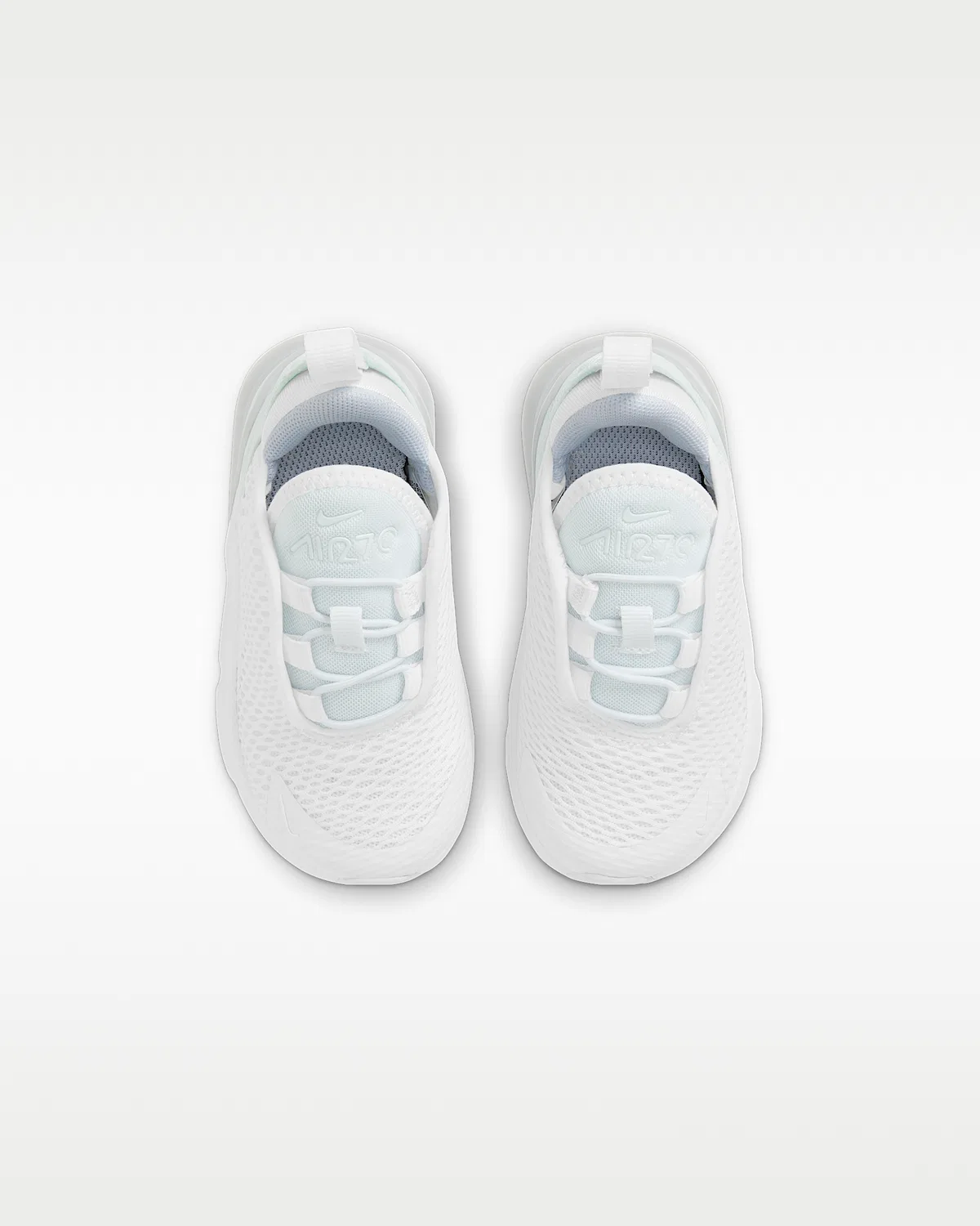 Детская обувь Nike Air Max 270, White/Metallic Silver/White — фото 4
