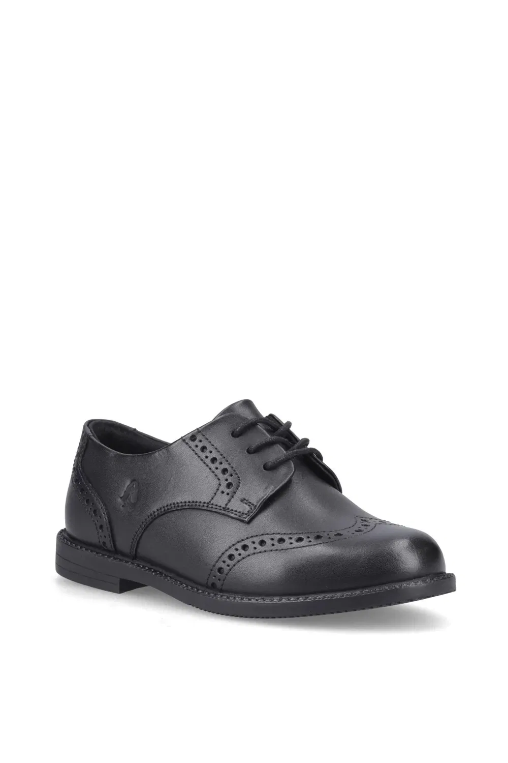 Школьные туфли Ava Brogue из натуральной кожи Hush Puppies, черный