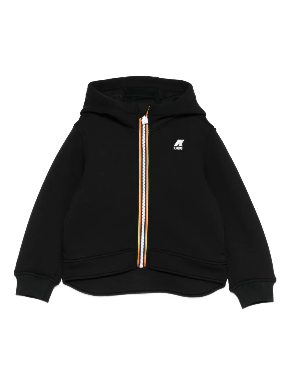 

Худи на молнии с капюшоном Il Gufo, черный