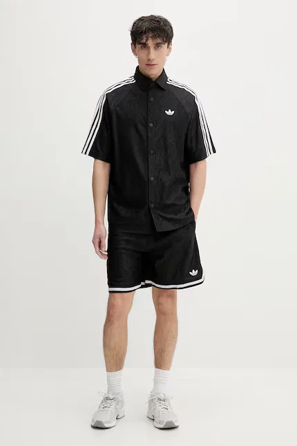 Рубашка повседневная Koszula męska Adidas Originals, черный — фото 2