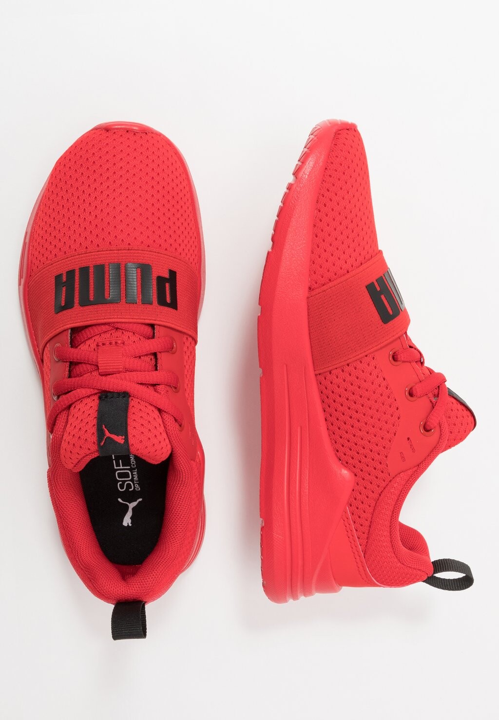 

Кроссовки нейтрального цвета Wired Run Unisex Puma, красный