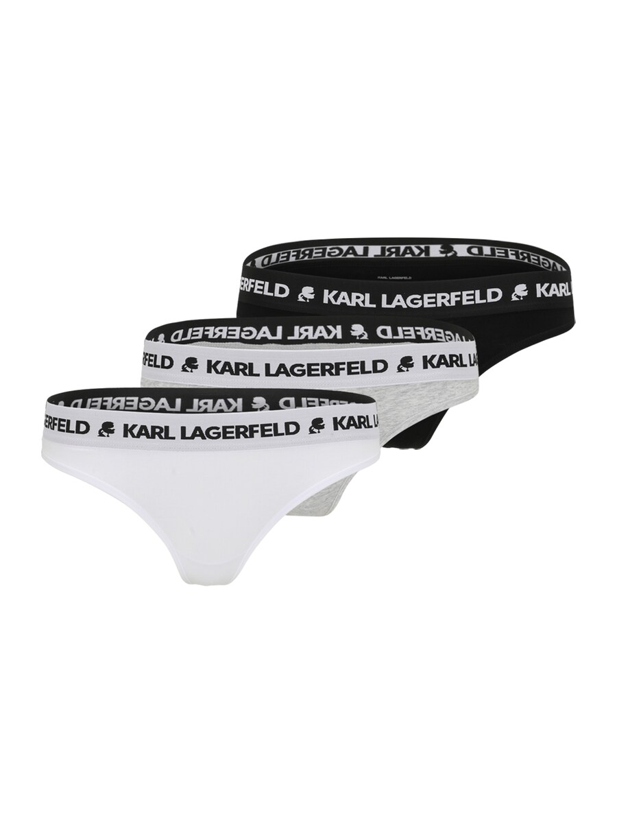 

Стринги Karl Lagerfeld, цвет Grey/Black/White
