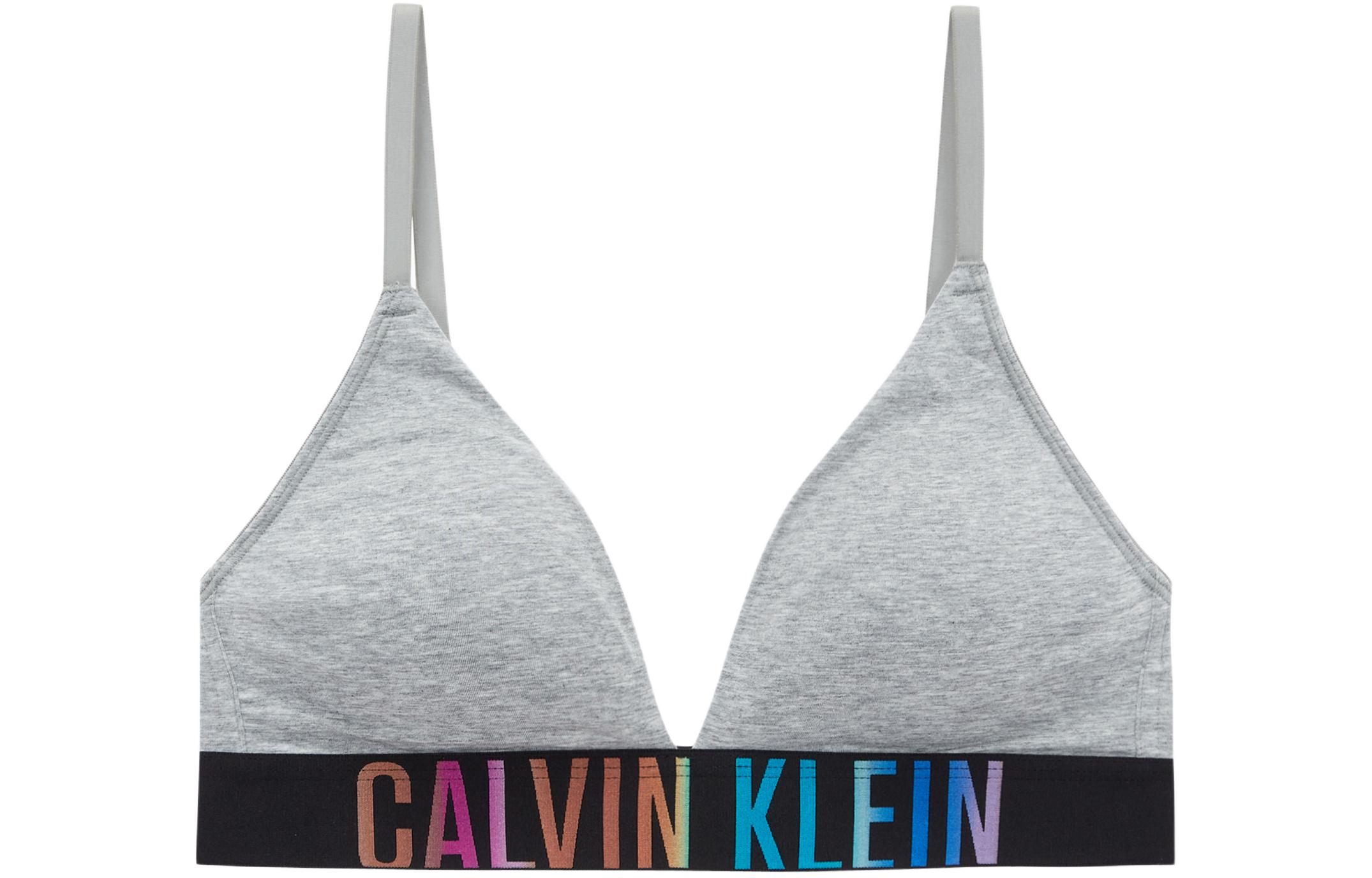 

Бюстгальтер CALVIN KLEIN женский, серый, меланжевый