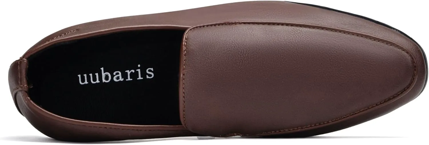 

Мужские бархатные лоферы UUBARIS, удобные туфли без шнурков, модные стильные туфли для вождения, классические смокинг-туфли, повседневные оксфорды, коричневый