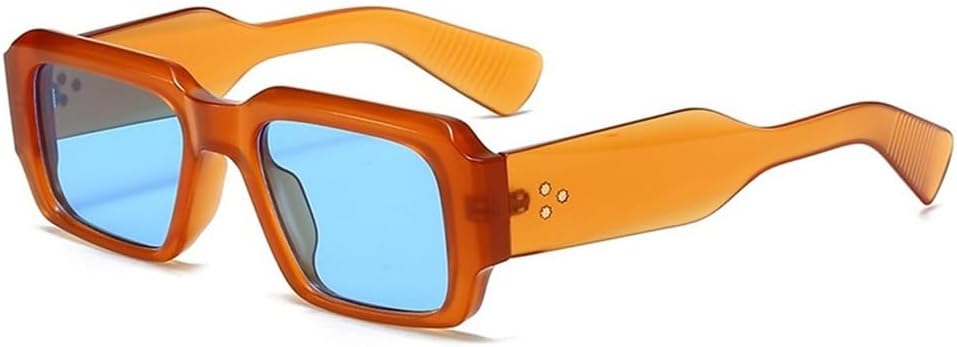 

Солнцезащитные очки UV400 — конфетные цвета, маленькая оправа, панк-стиль с заклепками, для мужчин и женщин, для спорта, активного отдыха, бега и велоспорта generic, Tea