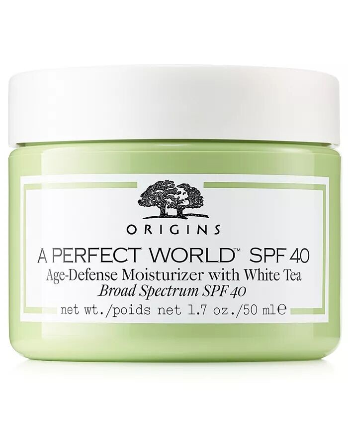 

Увлажняющий крем Perfect World SPF 40 с белым чаем, 1,7 унции Origins