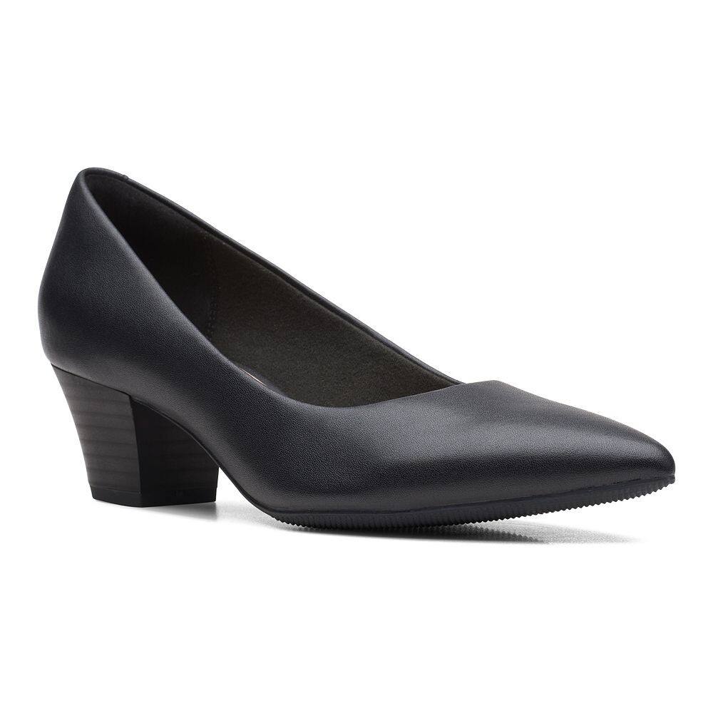 Женские кожаные туфли Clarks Teresa Step, черный