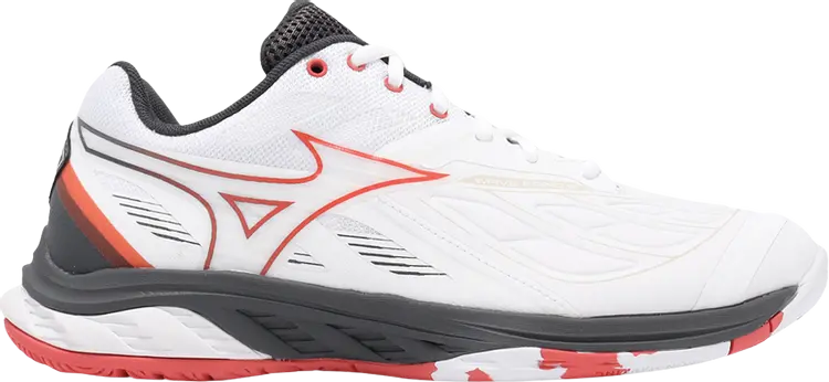 

Кроссовки Wave Fang 2 Wide 'White Radiant Red Ebony', белый