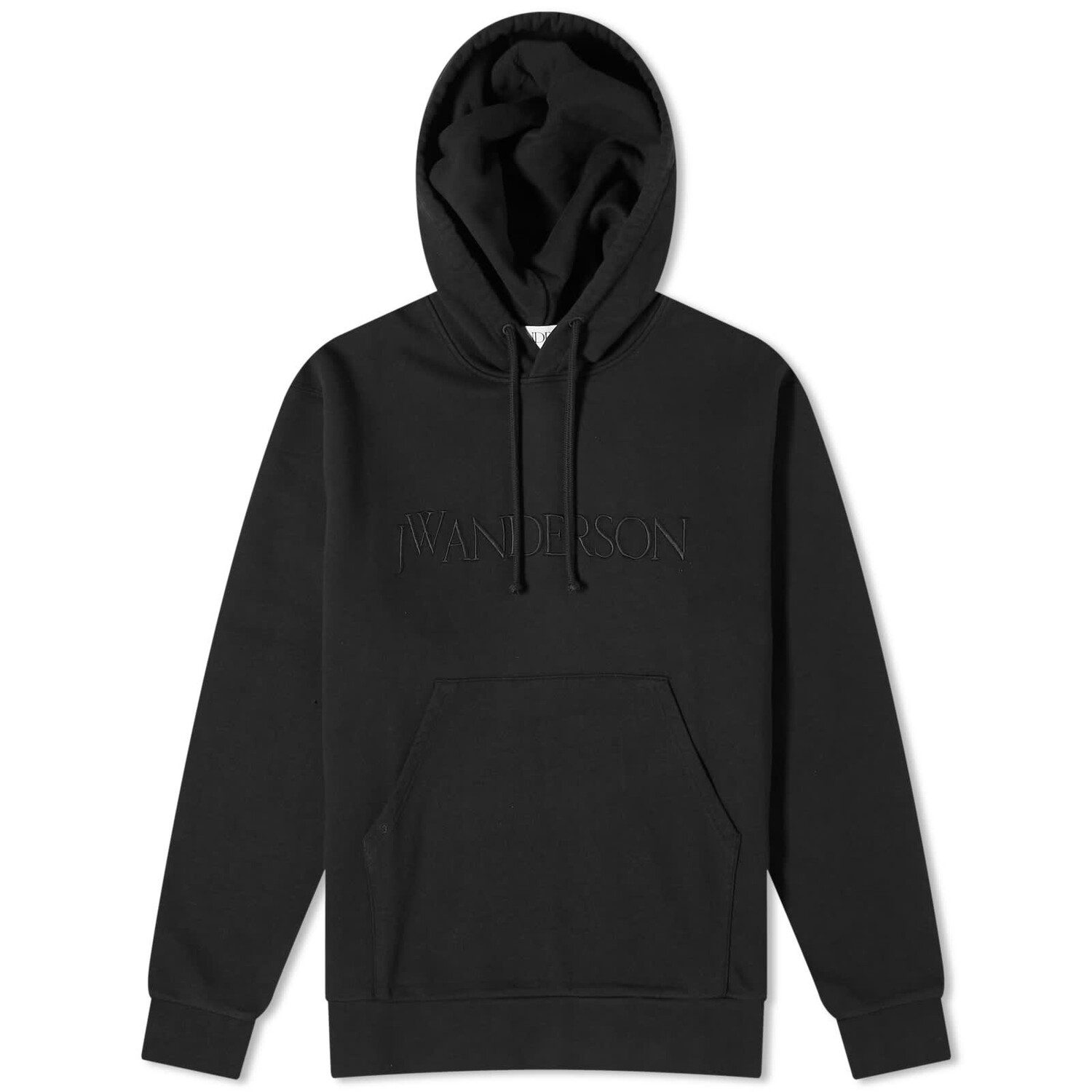 

Худи Jw Anderson Logo Embroidery Popover, черный