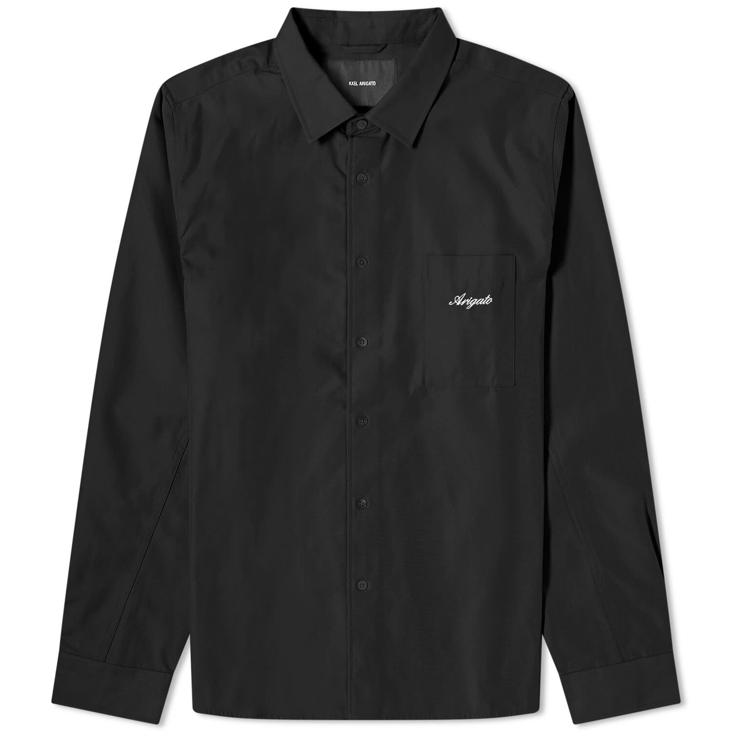 

Рубашка Axel Arigato Flow Overshirt, черный