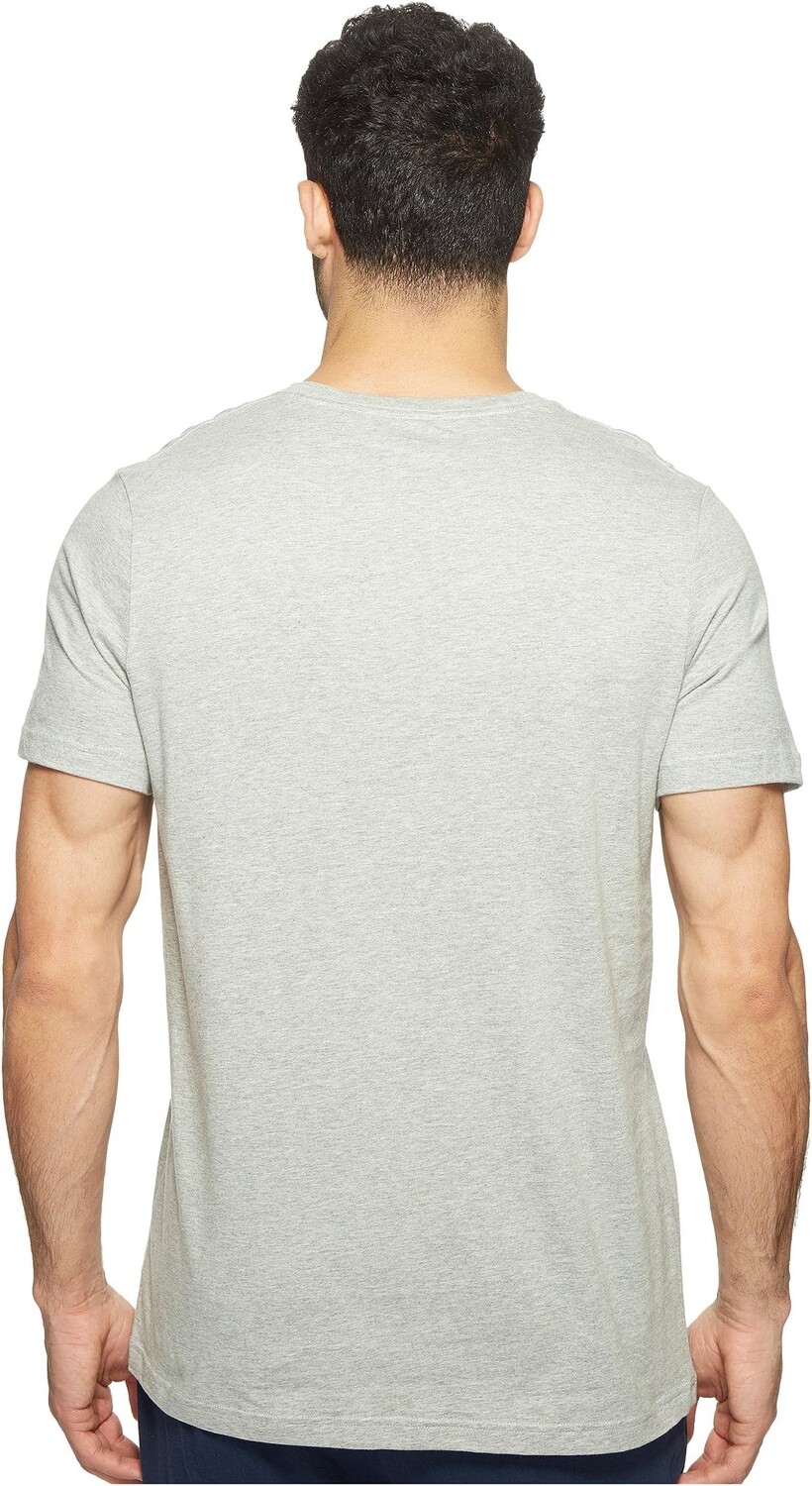 Футболка с коротким рукавом и круглым вырезом с флагом Core Tommy Hilfiger, цвет Grey Heather — фото 3