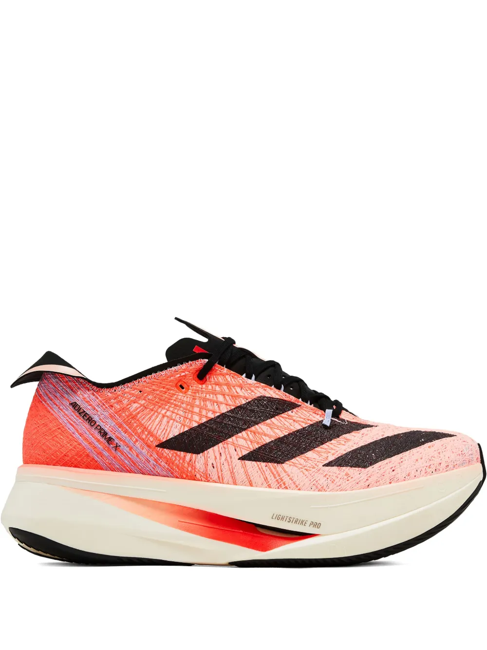 

Кроссовки Adizero Prime X Strung "Solarred/Coreblack/Bludaw" adidas