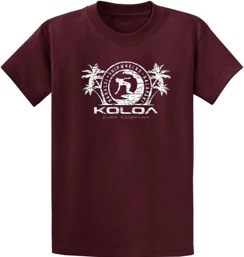 

Футболка Koloa Surfer Girl Logo Heavyweight Cotton в Regular, Big и Tall Koloa Surf Company