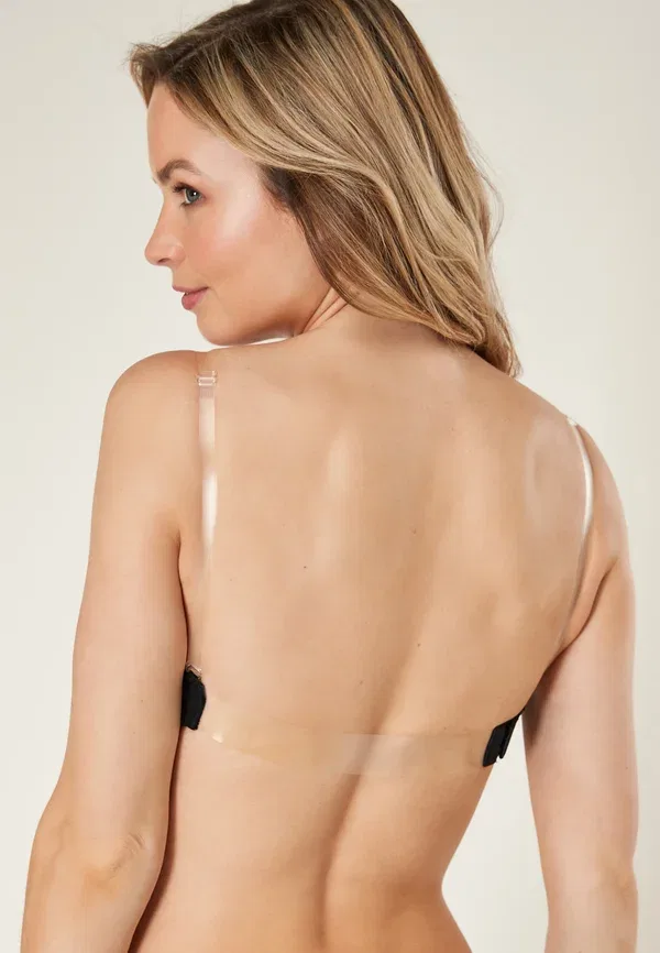 Бюстгальтер Next Clear Back Multiway / Strapless, черный — фото 2