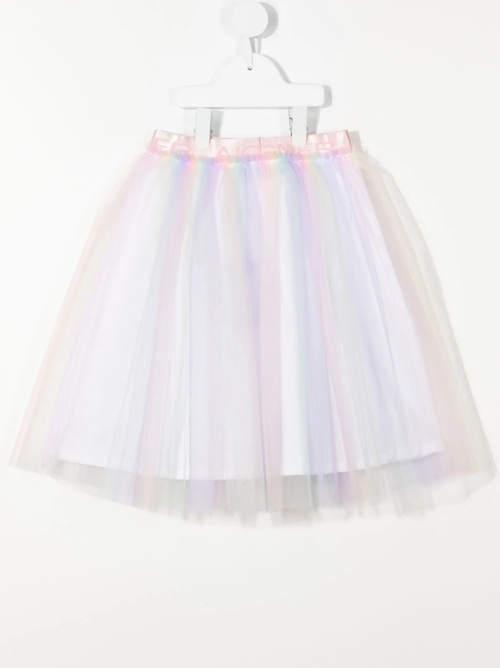 Юбка миди из тюля Aigner Kids, розовый — фото 2