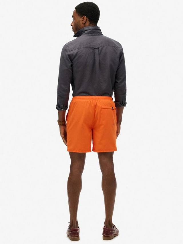 Спортивные плавательные шорты с рисунком 17 дюймов Superdry, цвет Denver Orange — фото 2