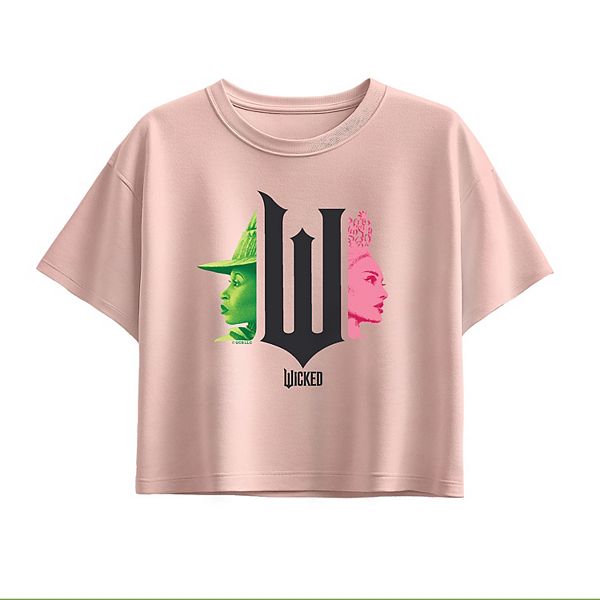 

Футболка Wicked Elphaba & Glinda для девочек 7-16 лет Licensed Character, Light Pink