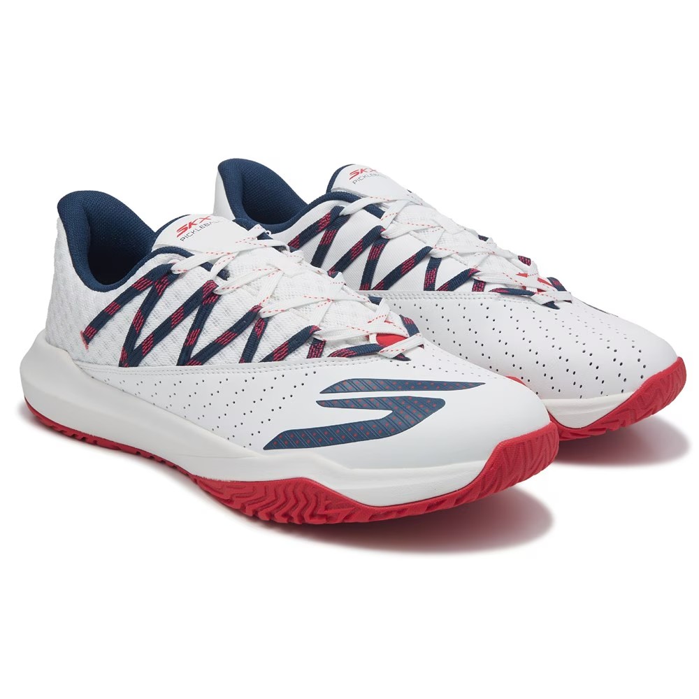 

Кроссовки для пиклбола Viper Court Rally Skechers, белый