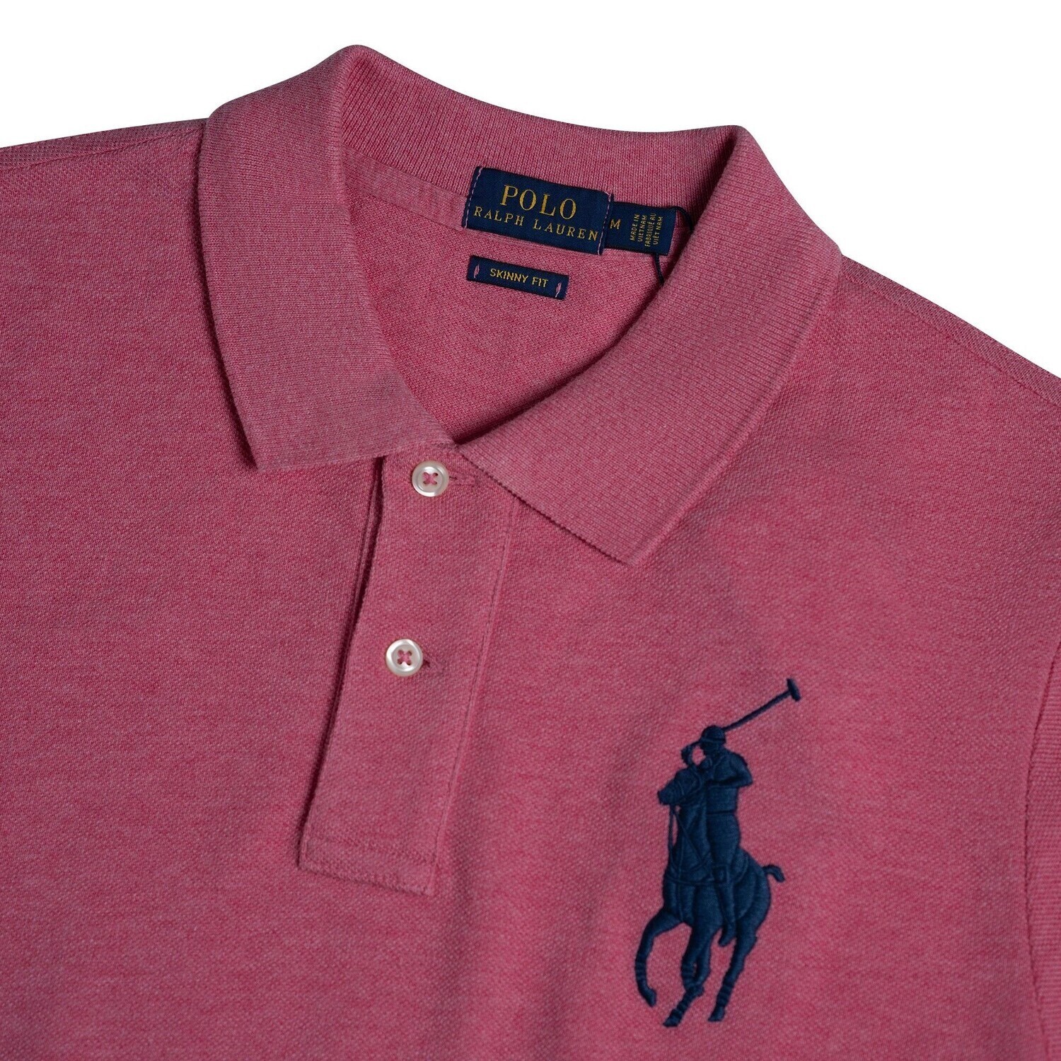 Женская поло Polo Ralph Lauren, красный — фото 4