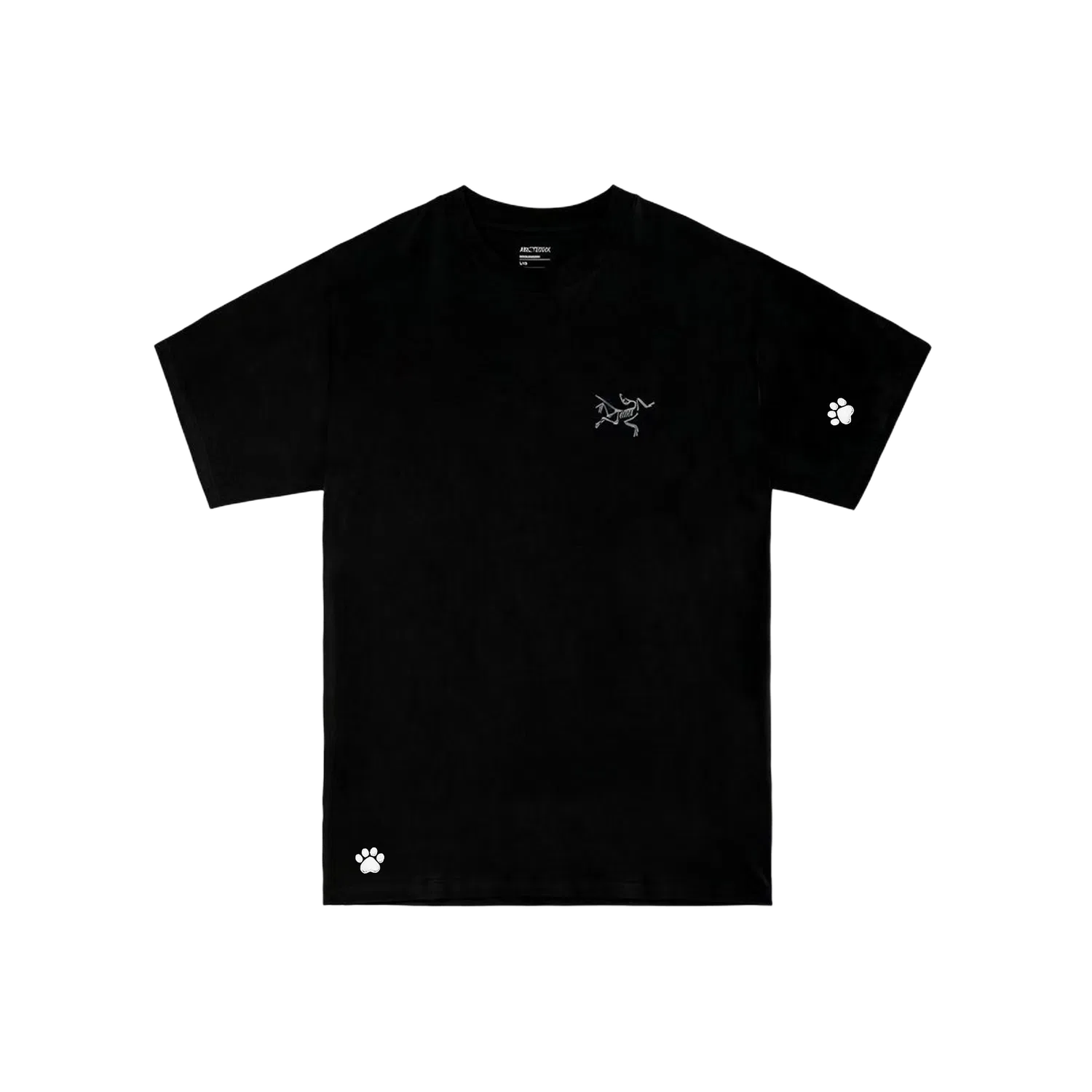 Футболка хлопковая с круглым вырезом Arcteryx Black