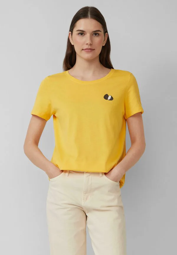 

Футболка с принтом mit stickerei S.Oliver, Zitrone, Хаки, Футболка с принтом mit stickerei S.Oliver, Zitrone