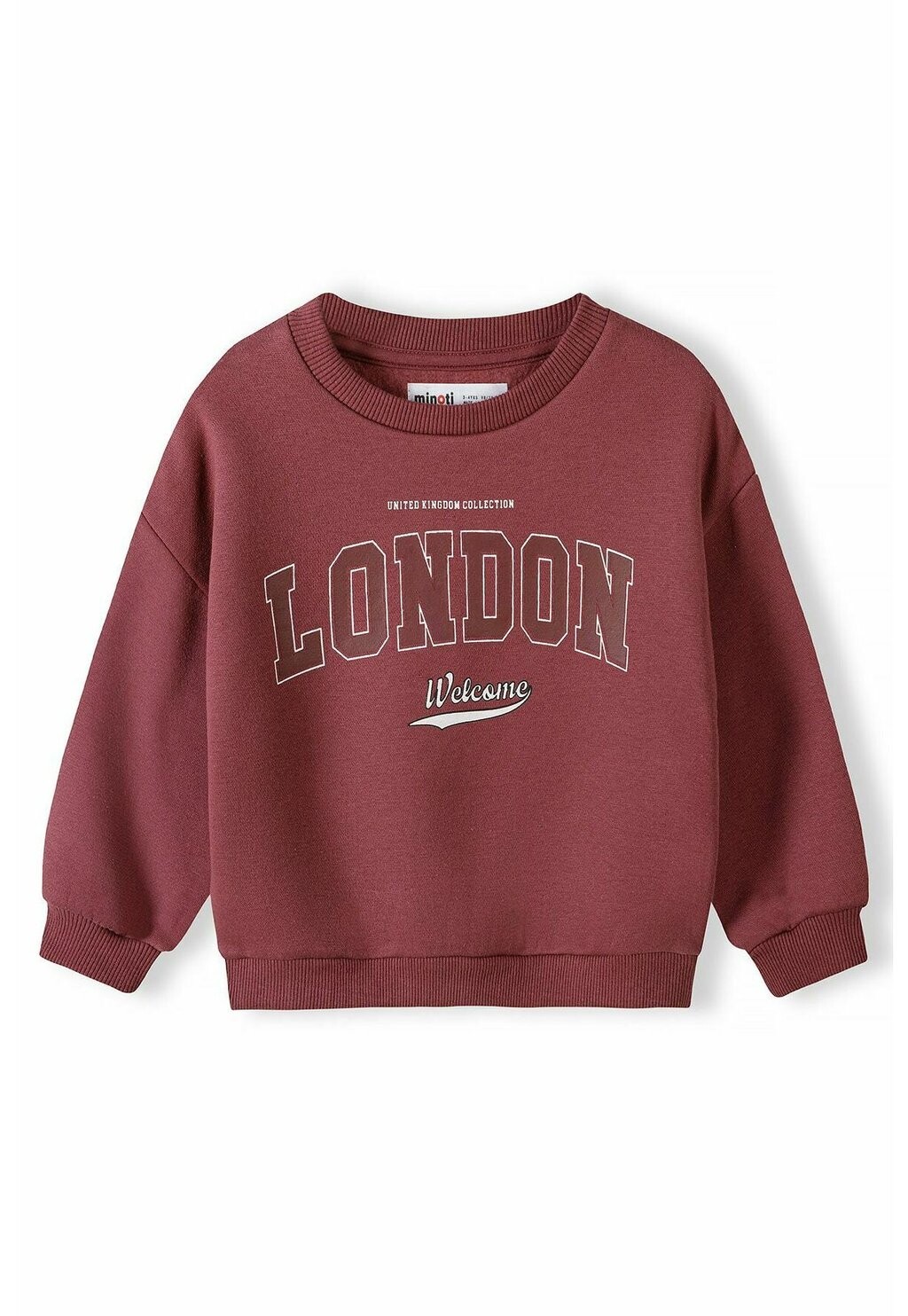 

Толстовка CREW NECK STANDARD MINOTI, цвет mauve white